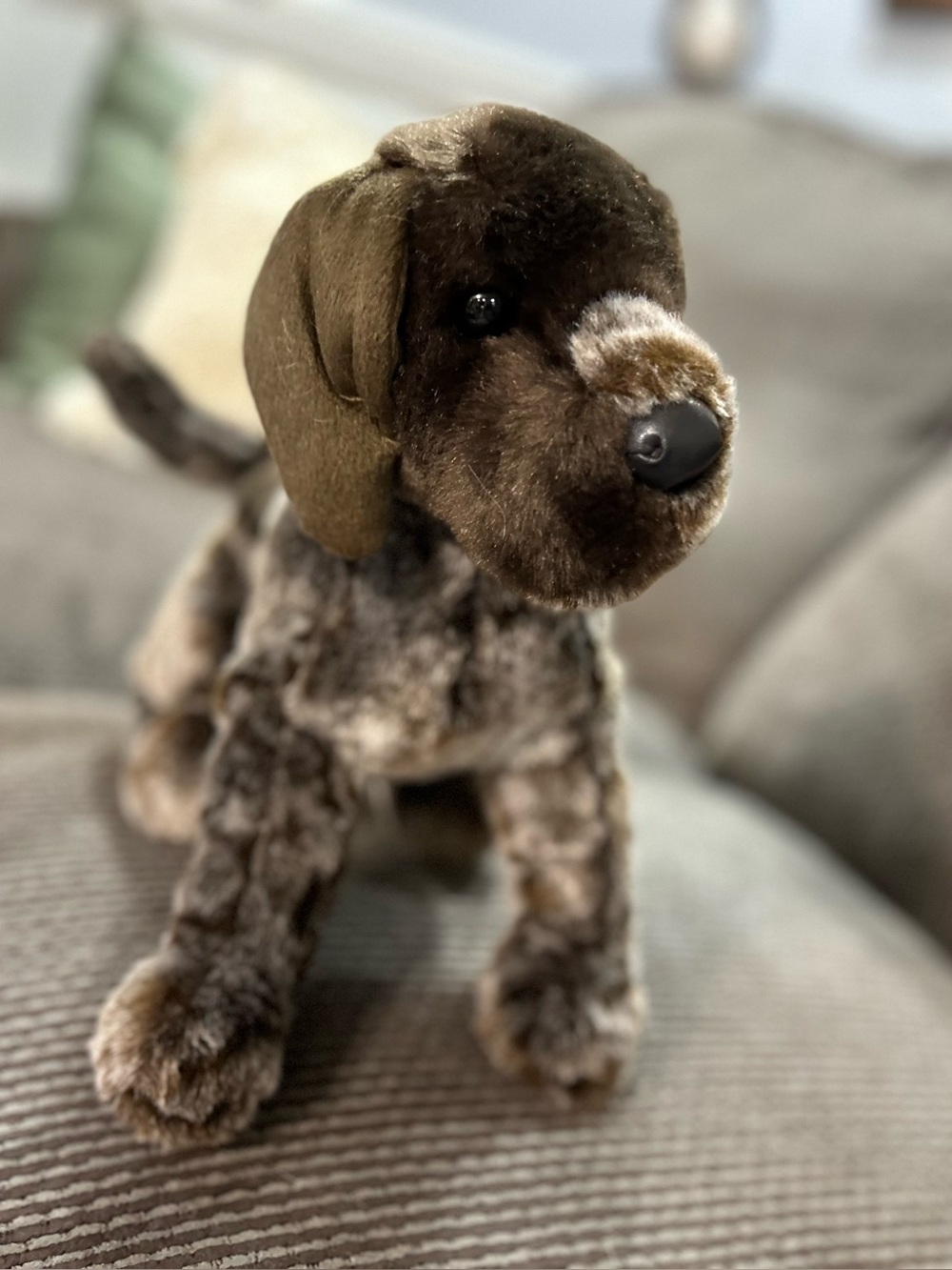 Douglas Cuddle Toys Wolfgang German Shorthaired Pointer Plush Dog 16” V1 Tag